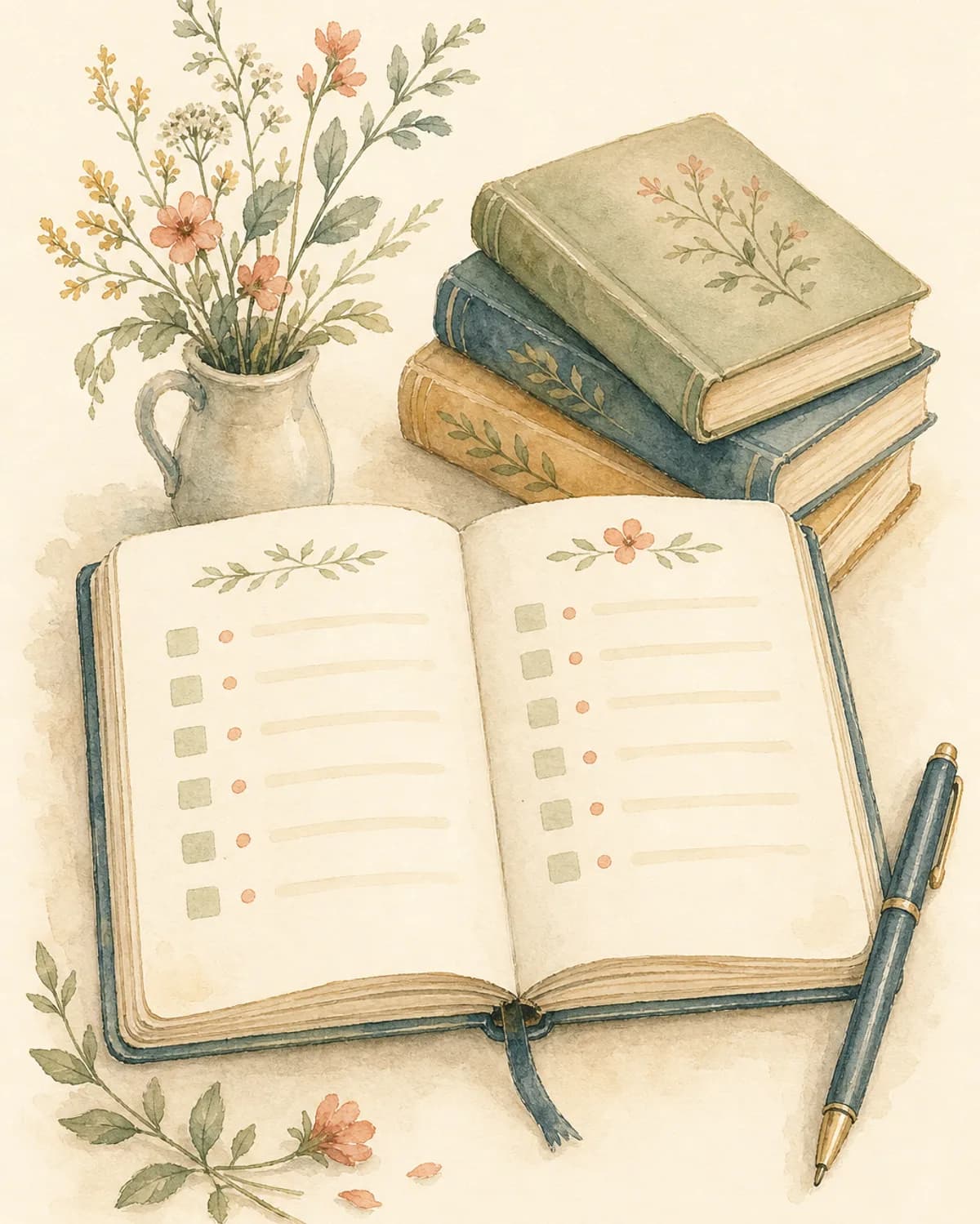 Reading Tracker & Book Log — placeholder cover