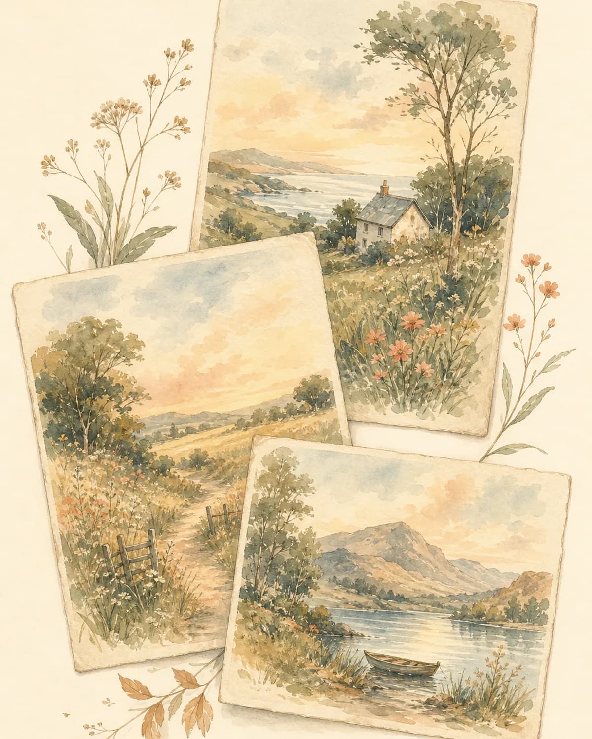 Golden Hour Print Set — placeholder cover